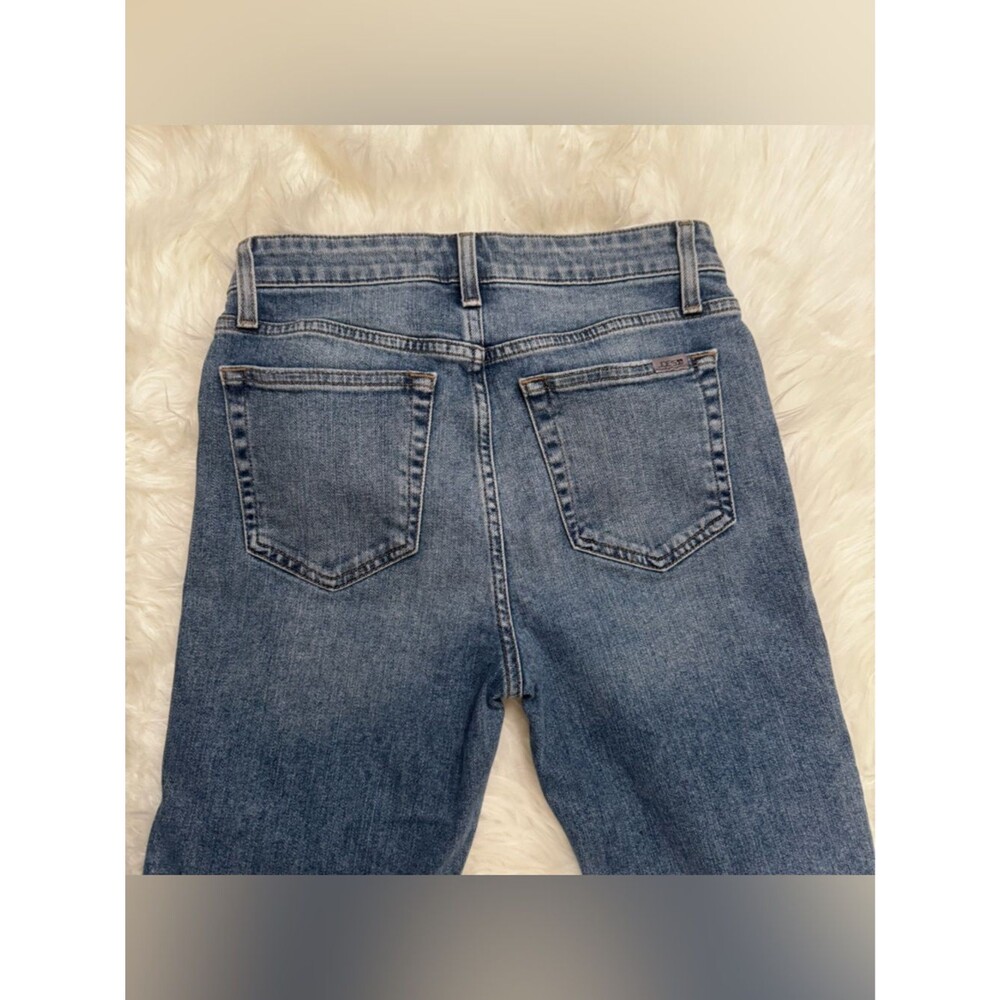 Joe’s Jeans High Rise Skinny Ankle Jeans Medium Wash Size 27 Stretch Denim - Picture 9 of 12